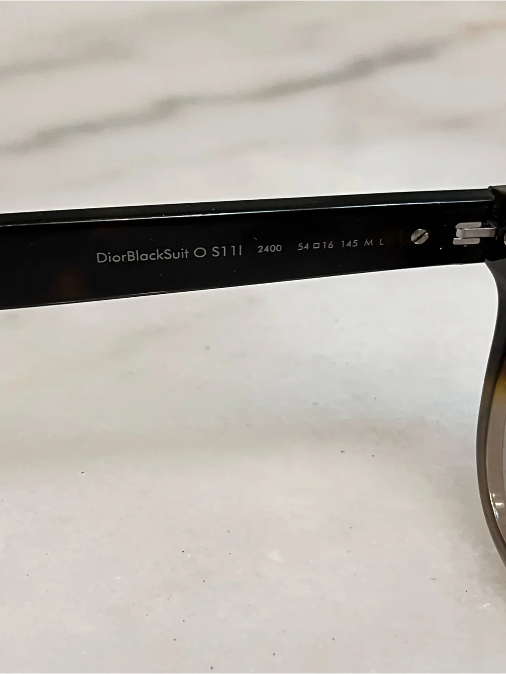 Dior Kids Black to Gray Gradient Eyeglasses